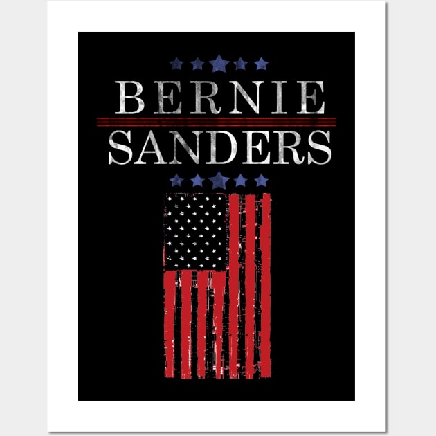 bernie sanders vintage Wall Art by Yaman